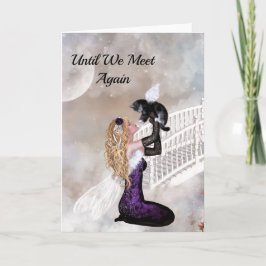 Tarjeta de simpatía por la pérdida de un gato Masc