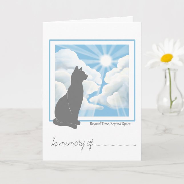 Tarjeta de simpatía por pérdida de gato  (Planta pequeña)