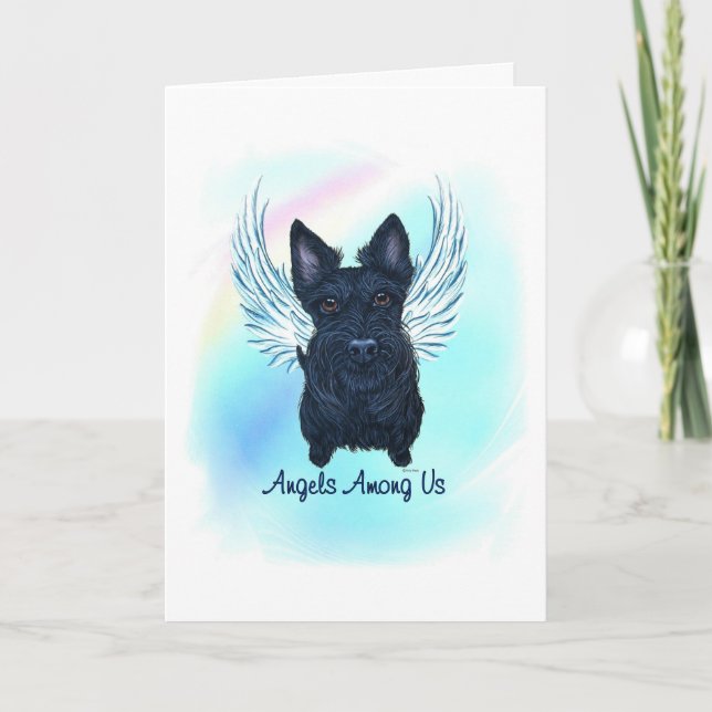 Tarjeta de simpatía por pérdida de Mascota de perr (Anverso)