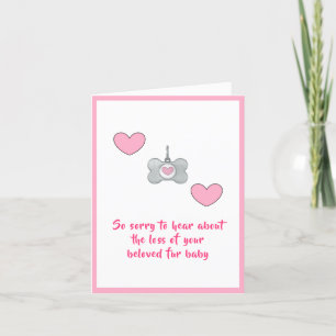 Tarjeta de simpatía por perros de dalDesignNZ