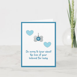 Tarjeta de simpatía por perros de dalDesignNZ