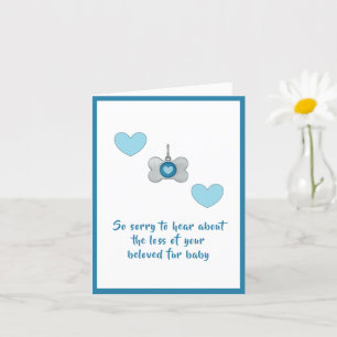 Tarjeta de simpatía por perros de dalDesignNZ
