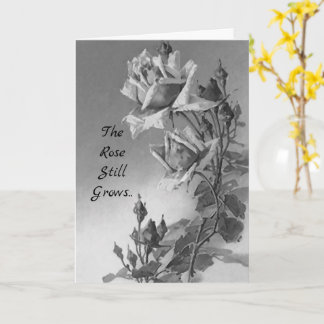 Tarjeta de simpatía que el Rosa crece más allá de