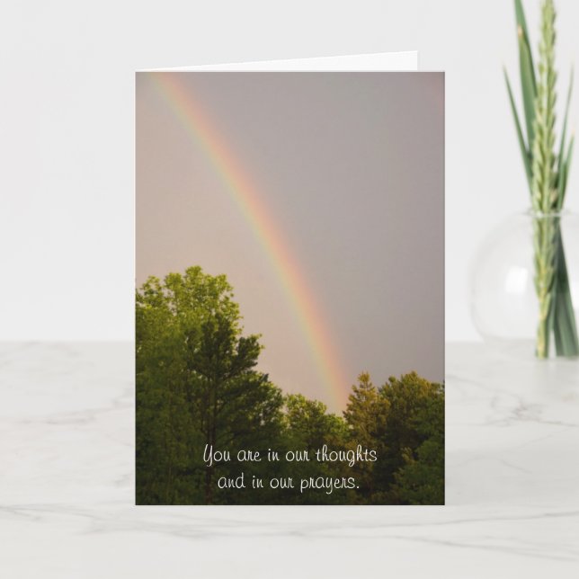 Tarjeta de simpatía Rainbow (Anverso)