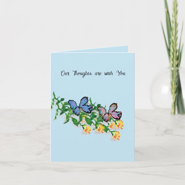 Tarjeta de simpatía: Rojas amarillas (Anverso)