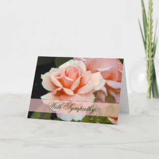 Tarjeta de simpatía rosa