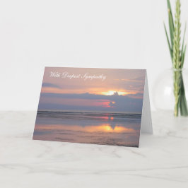 Tarjeta de simpatía Rosa Sunrise