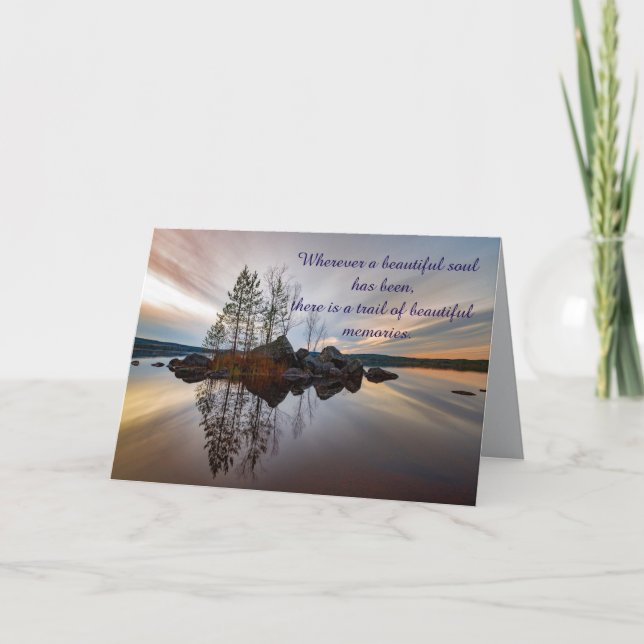 TARJETA DE SIMPATÍA SERENE LAKE (Anverso)