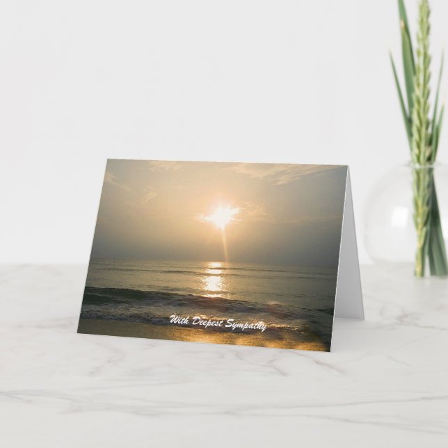 Tarjeta de simpatía Sunrise (Anverso)