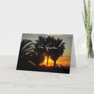 Tarjeta de simpatía Sunset