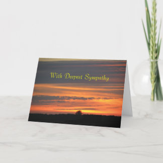 Tarjeta de simpatía Sunset
