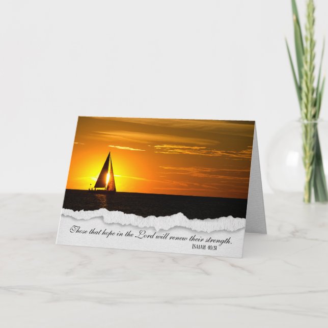 Tarjeta De Simpatía Sunset (Anverso)