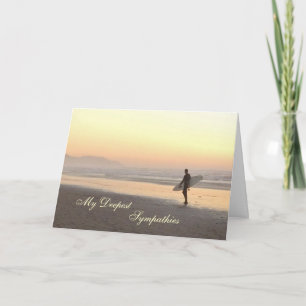 Tarjeta de simpatía: Surfista