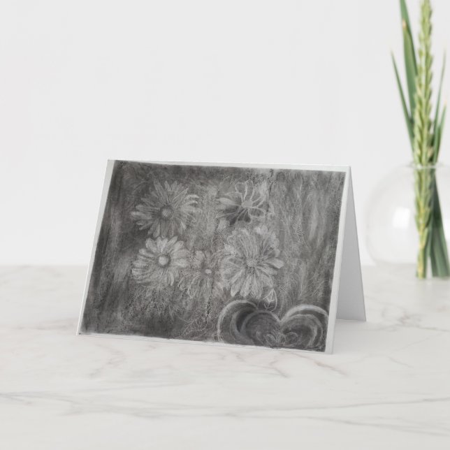 Tarjeta de simpatía "Una reunión de Sombre" (Anverso)