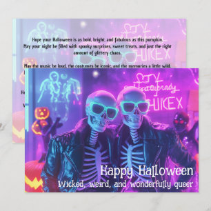 Tarjeta de 🌈🎃Siniestro, Fuerte y Orgulloso