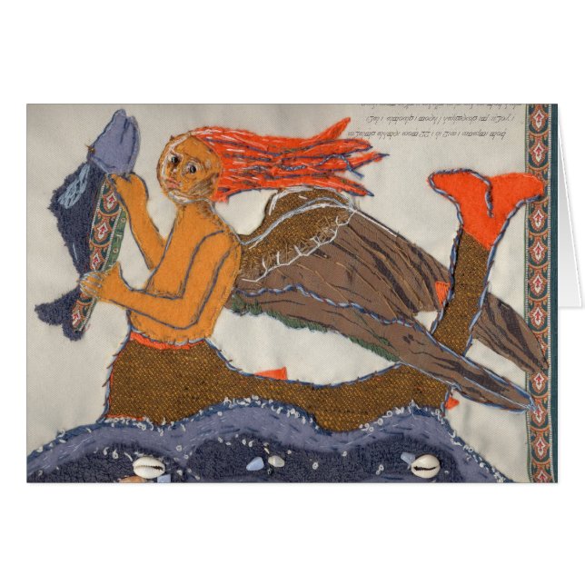 Tarjeta de sirena (Anverso (Horizontal))