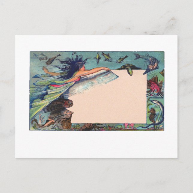 tarjeta de sirena (Anverso)