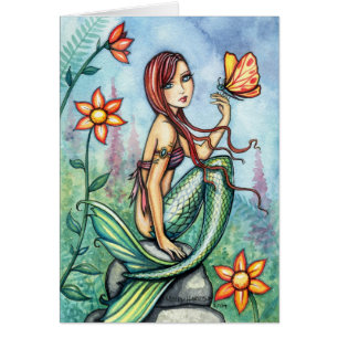 Tarjeta de Sirena de la Selva Pequeña