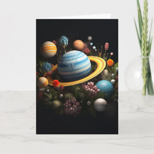 Tarjeta de sistema solar