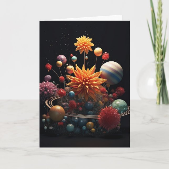 Tarjeta de sistema solar (Anverso)