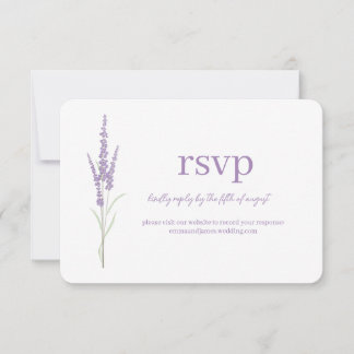 Tarjeta de sitio de lavadora de color de agua RSVP