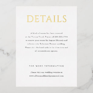 Tarjeta de Sobre de Boda con Monograma Elegante de