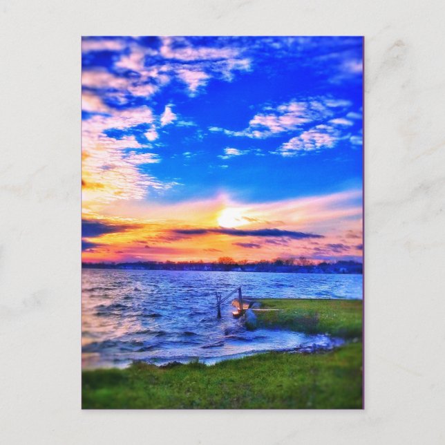 tarjeta de sol del lago (Anverso)