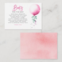 Tarjeta de solicitud de Baby Shower para bebés