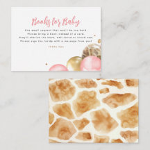 Tarjeta de solicitud de Baby Shower para bebés