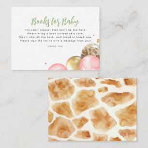 Tarjeta de solicitud de Baby Shower para bebés