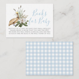 Tarjeta de solicitud de Baby Shower Pelican Boy