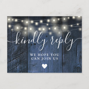 Tarjeta de solicitud de canción de luces de cuerda