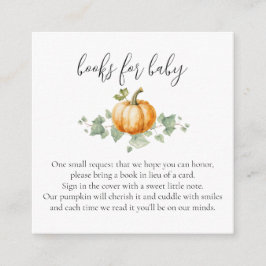 Tarjeta de solicitud de libro Baby Shower de calab