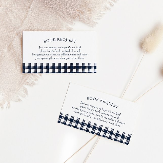 Tarjeta de solicitud de libro de Baby Shower de Bl (Subido por el creador)