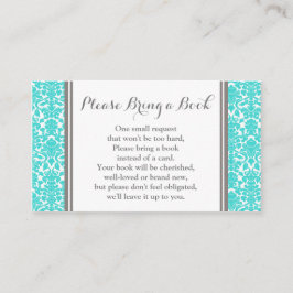 Tarjeta de solicitud de libro de Baby Shower de Da