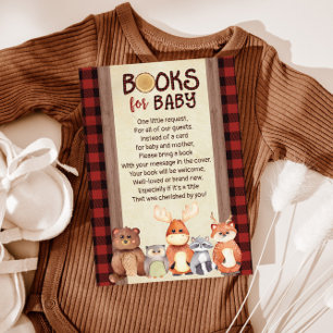 Tarjeta de solicitud de libro de Woodland, libros 