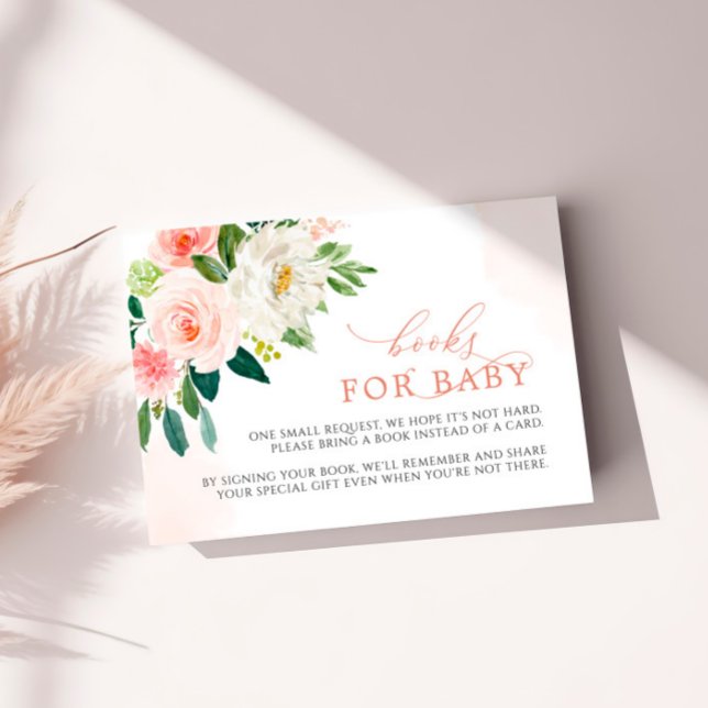 Tarjeta de solicitud de libros de flores de rosa r (Subido por el creador)