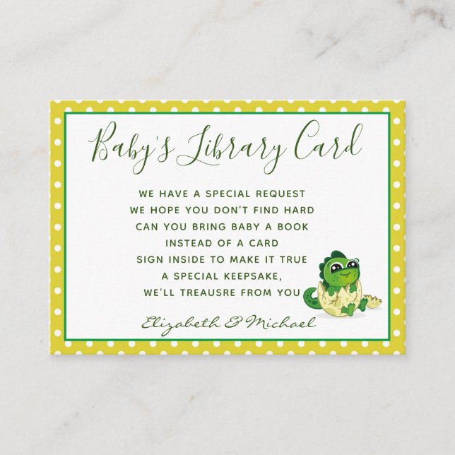 Tarjeta de solicitud de libros de la Biblioteca Ba (Anverso)