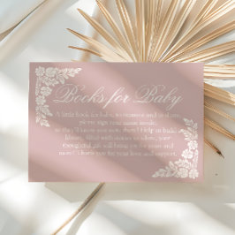 Tarjeta de solicitud de libros para bebés de Cieli