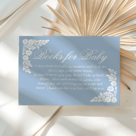 Tarjeta de solicitud de libros para bebés de Cieli