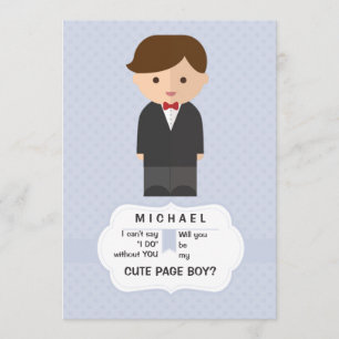 Tarjeta de solicitud de Page Boy