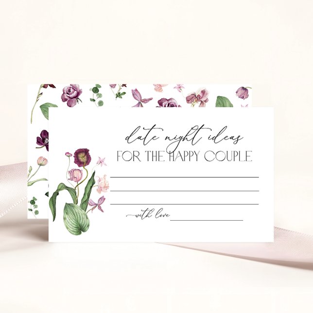 Tarjeta de solicitud de receta de ducha nupcial (Subido por el creador)