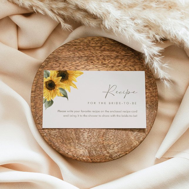 Tarjeta de solicitud de receta de girasol de SUTTO (Subido por el creador)