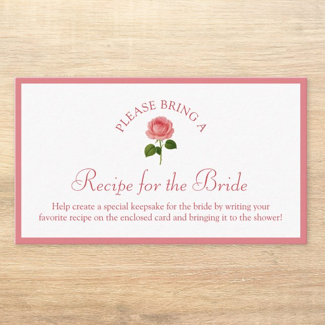 Tarjeta de solicitud de receta para Rosa de ducha  (Subido por el creador)