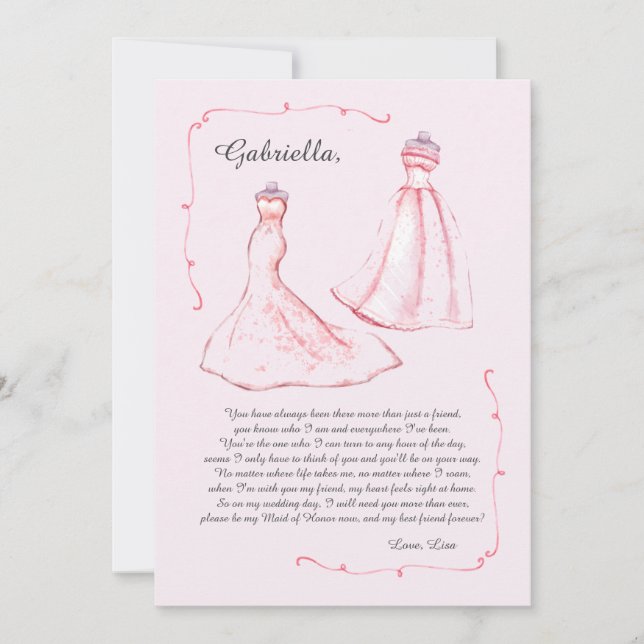 Tarjeta de solicitud de seña de honor (Anverso)