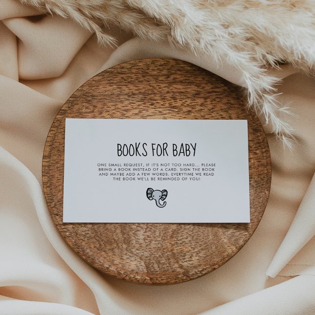 Tarjeta de solicitud de un libro de ducha para beb (Subido por el creador)