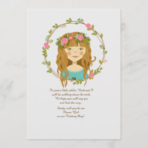 Tarjeta de Solicitud de Vendedora de Flores Turque