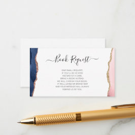 tarjeta de solicitud del libro de agate de marina 