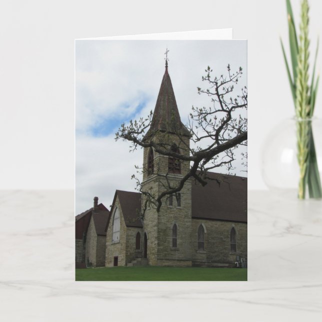 Tarjeta de solidaridad #1 "Creciendo fuerte en la  (Anverso)