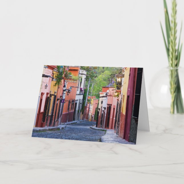 Tarjeta De Sollano Street, San Miguel De Allende (Anverso)